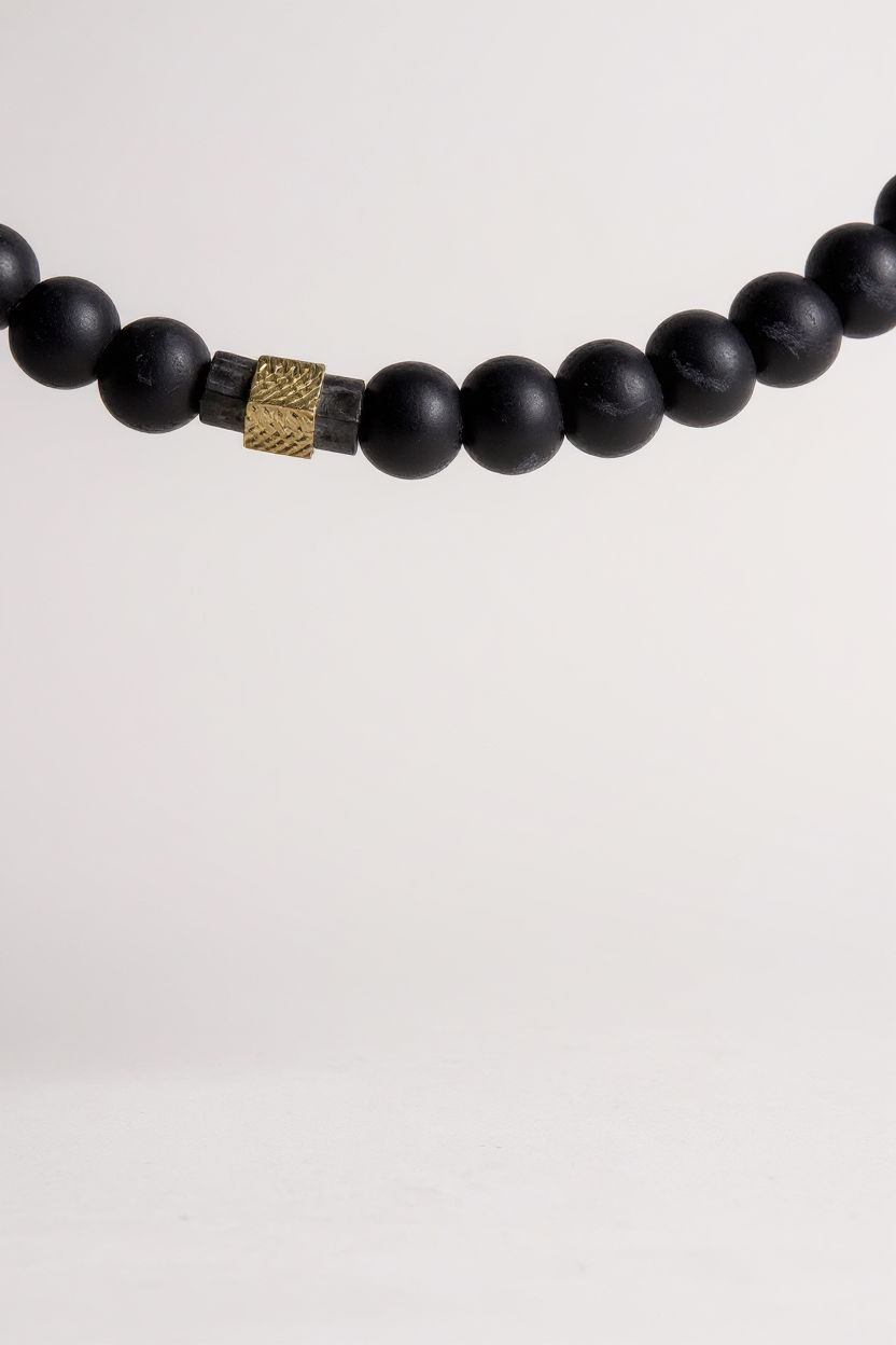 Bileklik Tespih Çekim Serisi (Obsidyen) 6mm