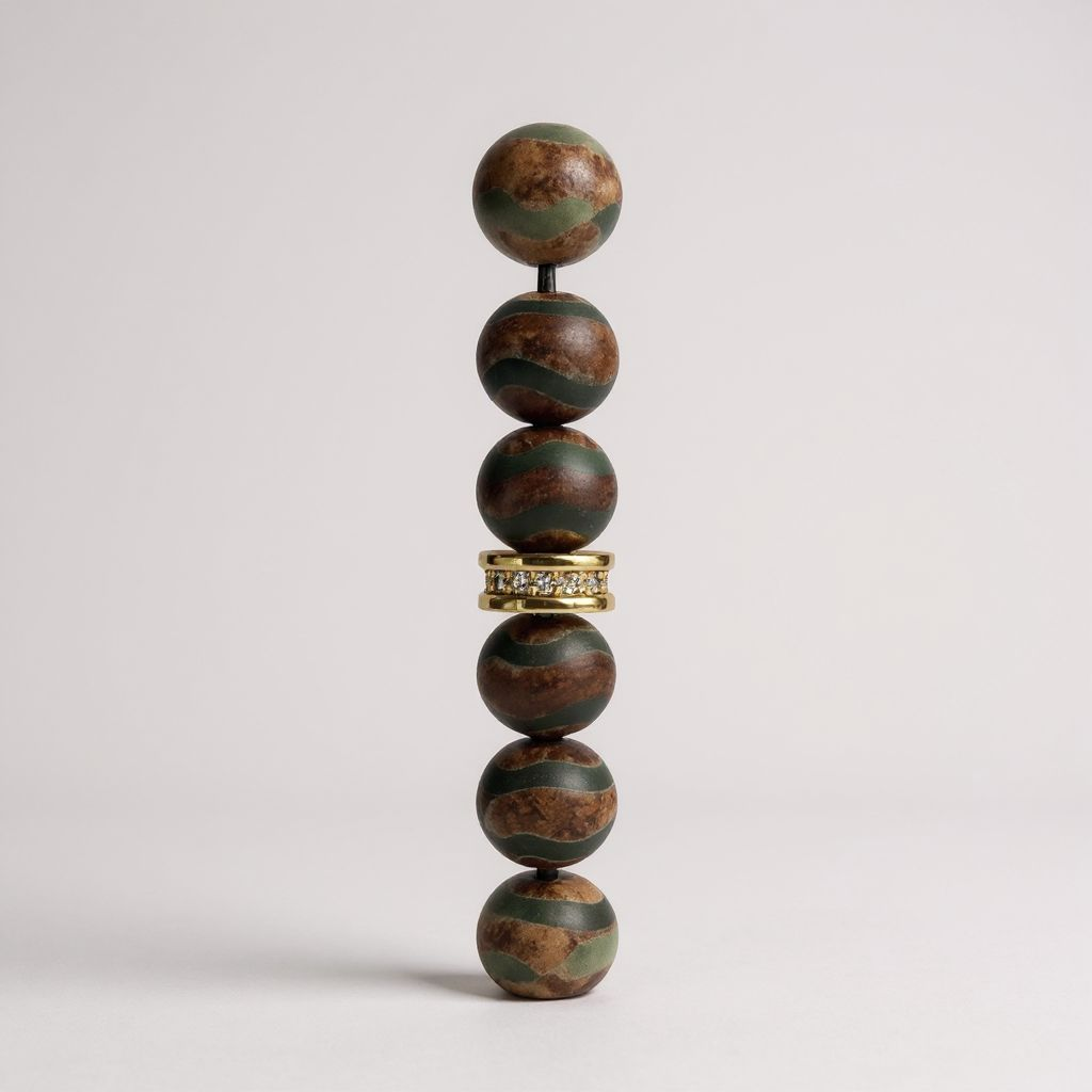 Bileklik Tespih Çekim Serisi (Ahşap Ceyt) 6mm