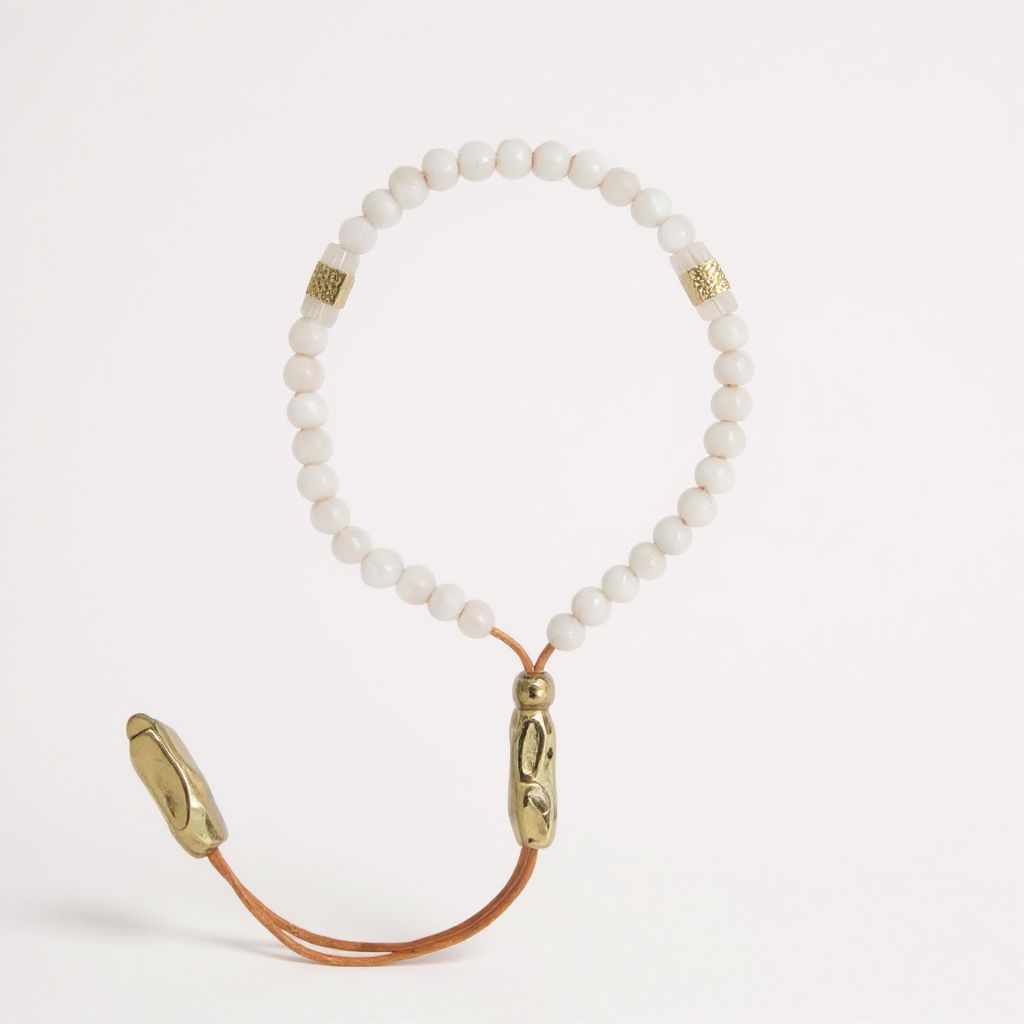 Bileklik Tespih Zarif Serisi (Sedef) 4 mm