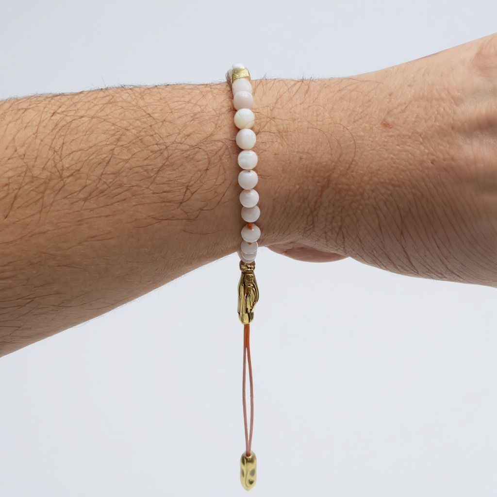 Bileklik Tespih Zarif Serisi (Sedef) 4 mm