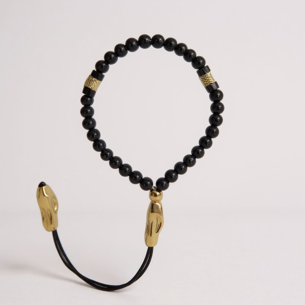 Bileklik Tespih Zarif Serisi (Oniks) 4 mm