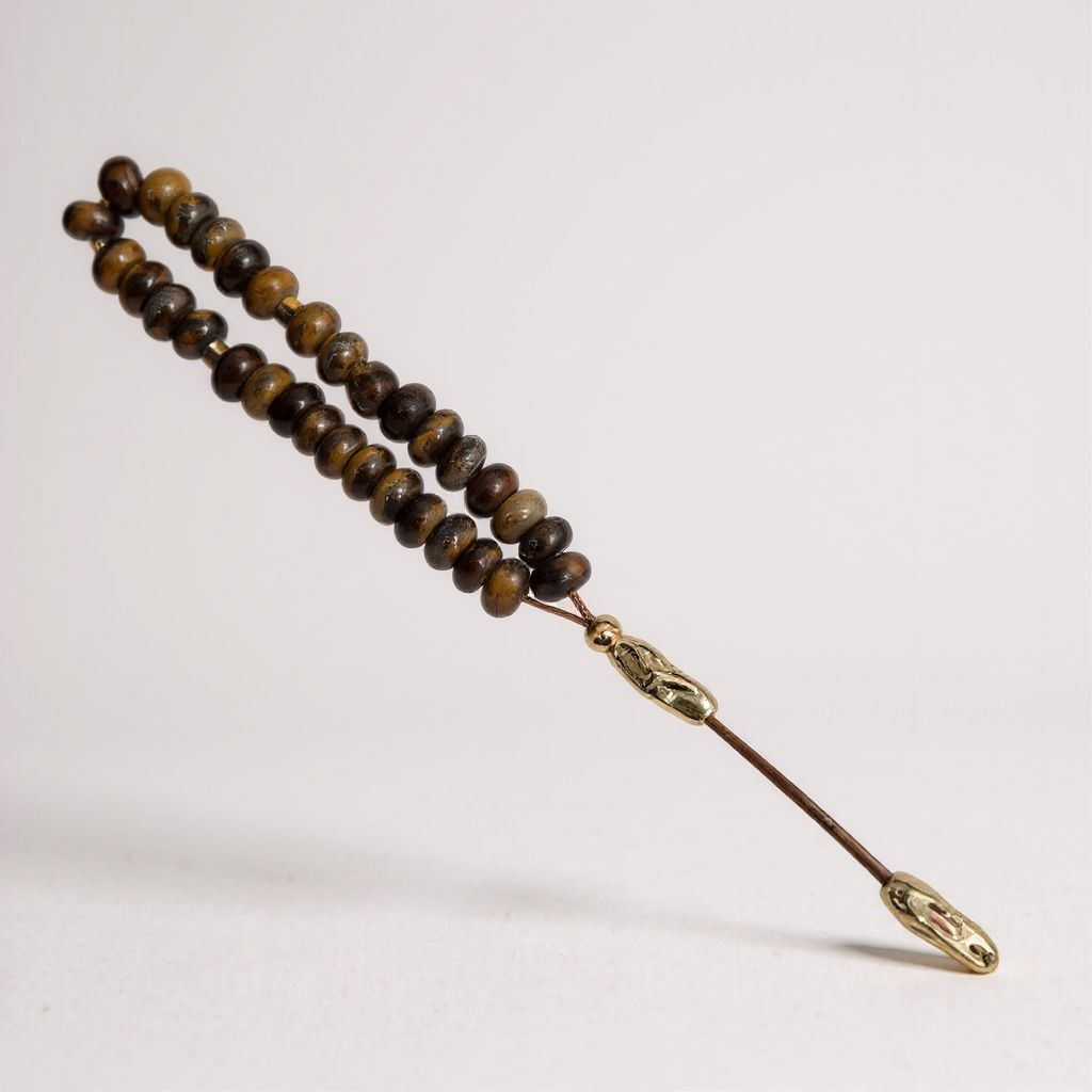 Bileklik Tespih Rondela Serisi (Kaplangözü) 8*5 mm