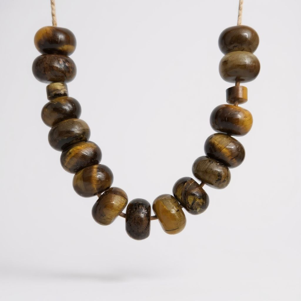 Bileklik Tespih Rondela Serisi (Kaplangözü) 8*5 mm