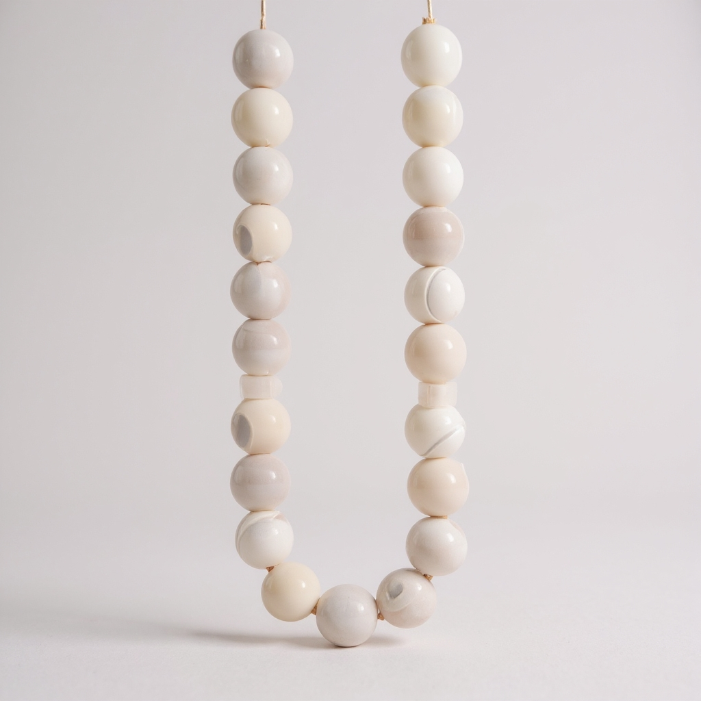 Bracelet Prayer Bead Set (Mother-of-Pearl) 6 mm