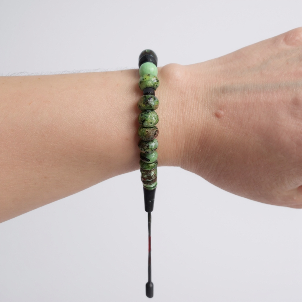 Bracelet Rosary Washer Series (Anyolite) 8*5 mm