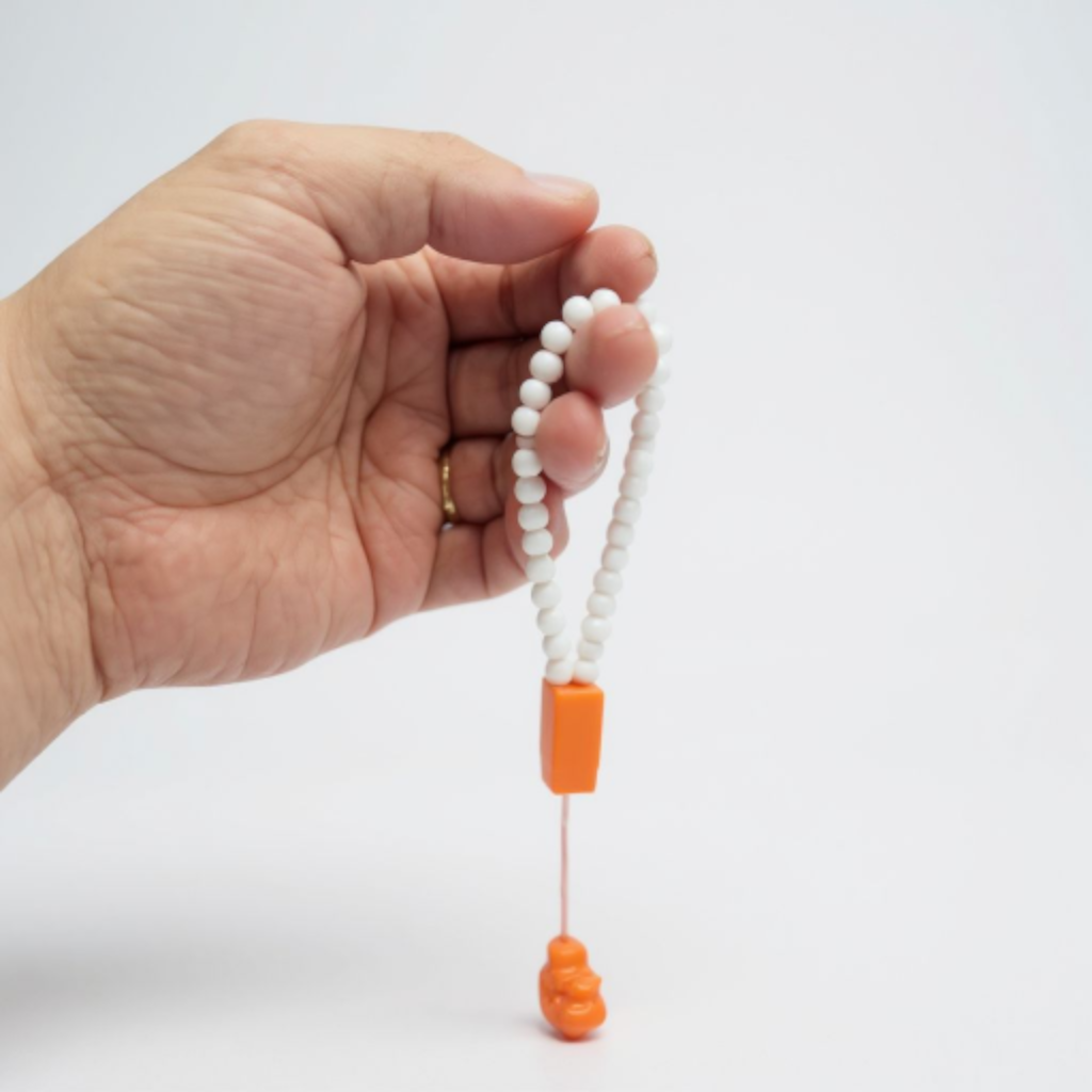 Bileklik Tespih Çekim Serisi (Beyaz Oniks) 6mm