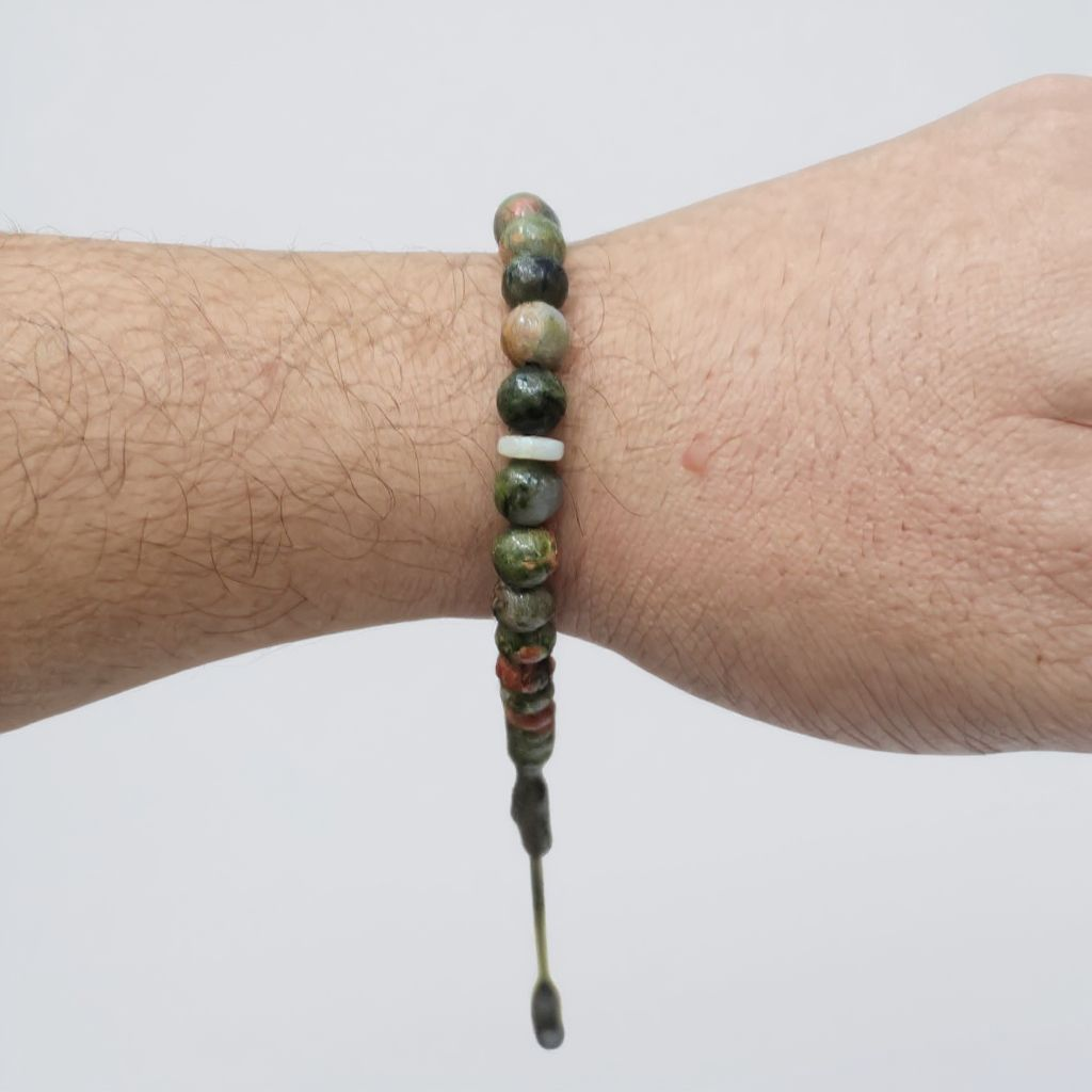 Bileklik Tespih Çekim Serisi (Unakit) 6mm