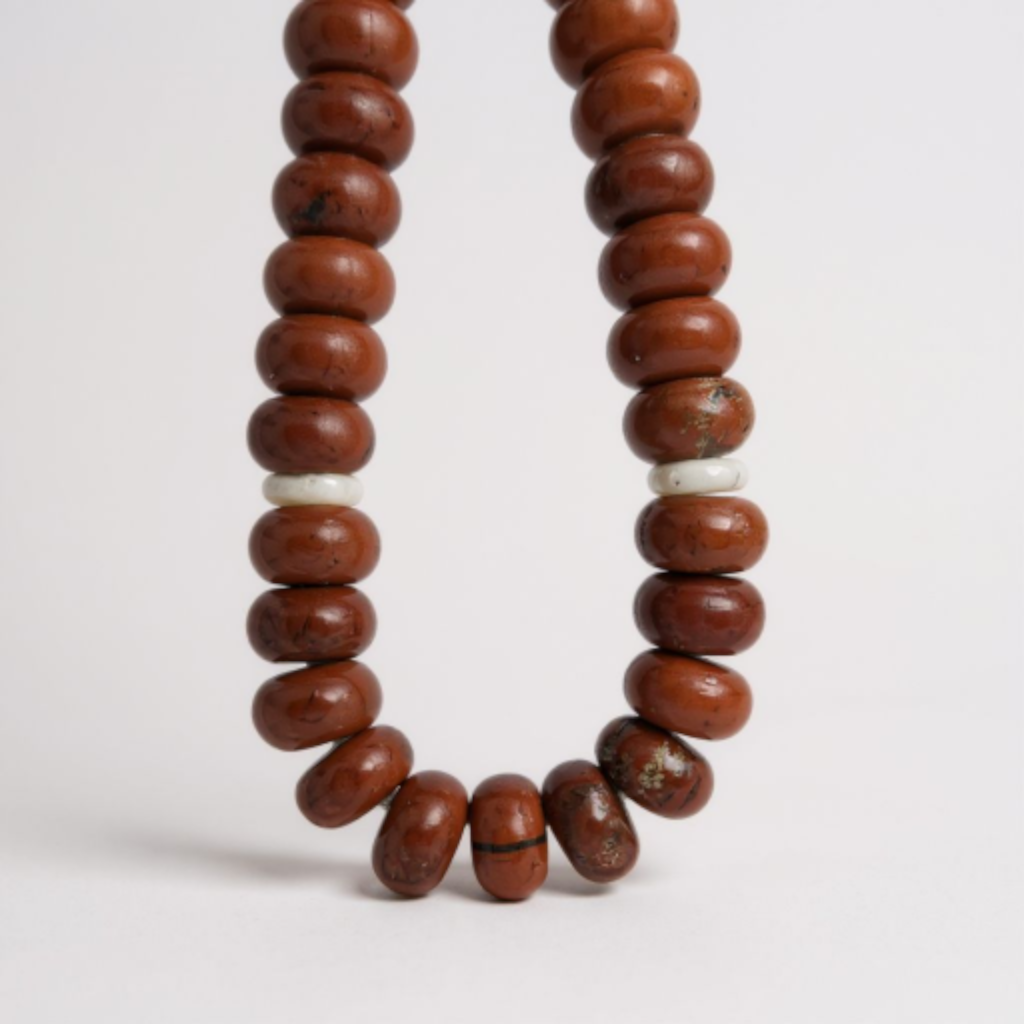 Bileklik Tespih Rondela Serisi (Kiremit Kuvars) 8*5 mm