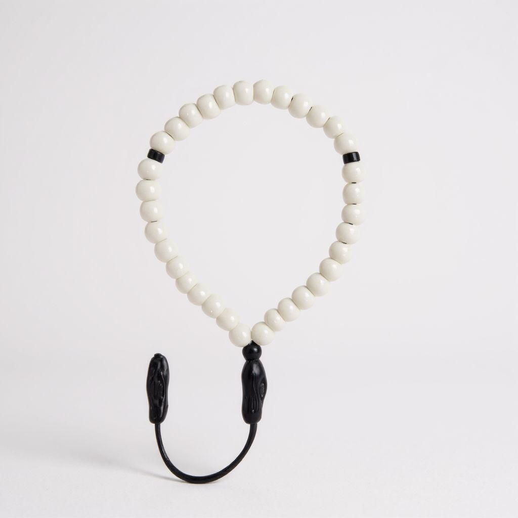 Bileklik Tespih Çekim Serisi (Beyaz Oniks) 6mm