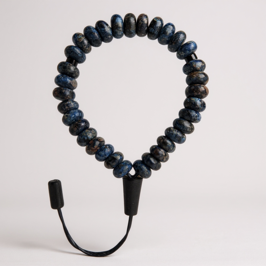 Bracelet Rosary Washer Series (Ocean Jade) 8*5 mm