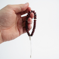 Bracelet Prayer Beads Rondela Series (Red Agate) 8*5 mm