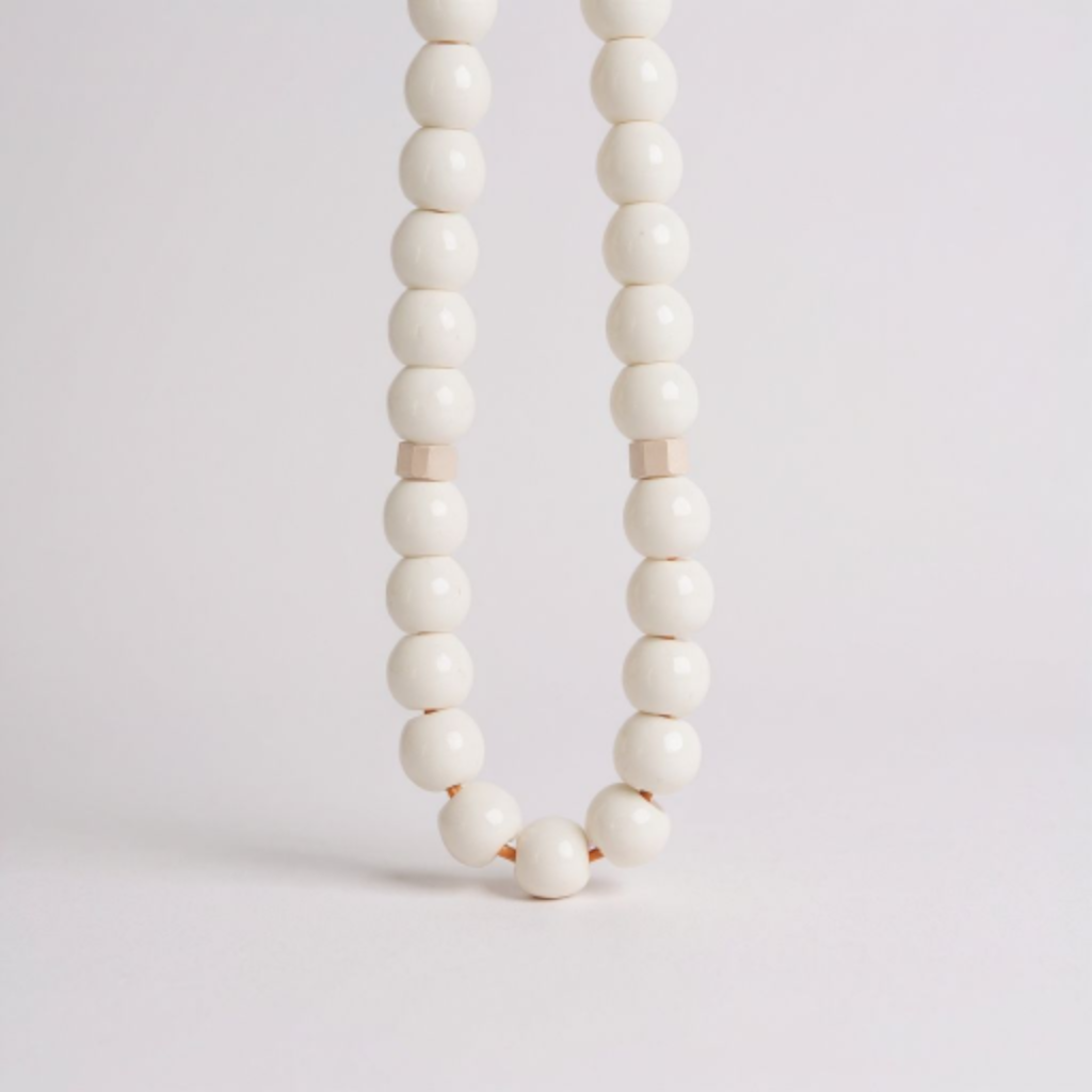 Bileklik Tespih Çekim Serisi (Beyaz Oniks) 6mm