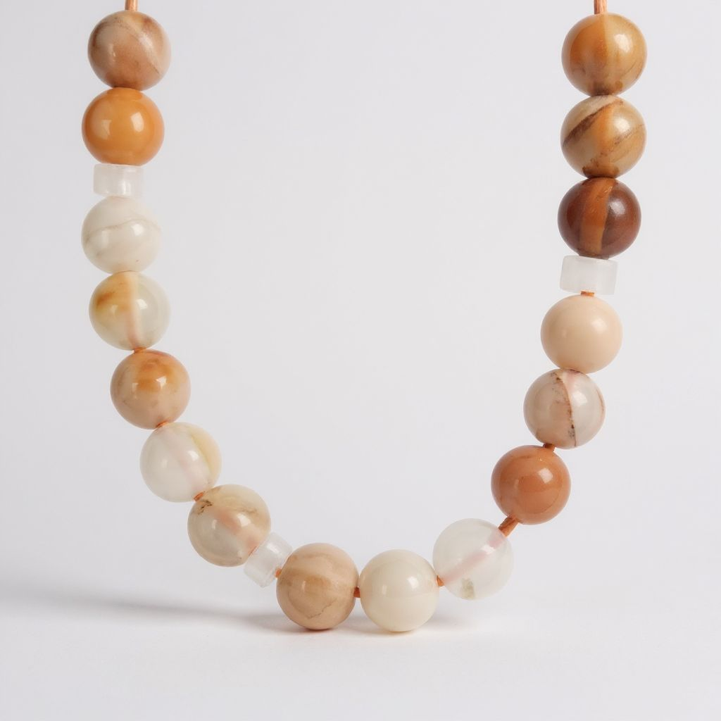 Bileklik Tespih Çekim Serisi (Turuncu Ceyt) 6mm