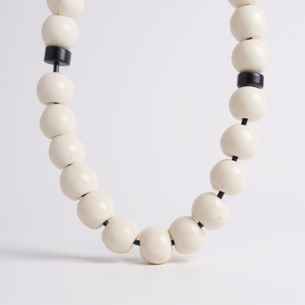 Bileklik Tespih Çekim Serisi (Beyaz Oniks) 6mm