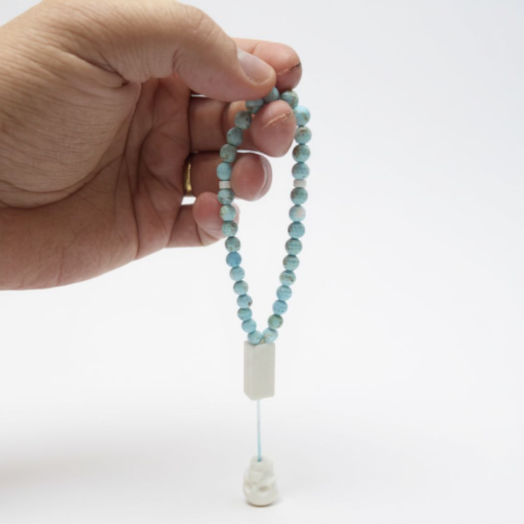 Bileklik Tespih Çekim Serisi (Aqua Turkuaz) 6 mm