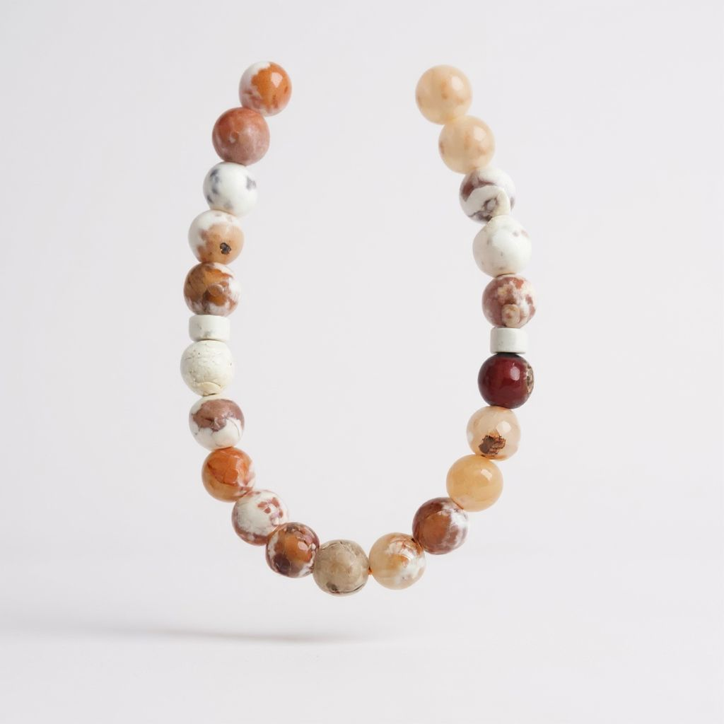 Bileklik Tespih Çekim Serisi (Akik) 6 mm