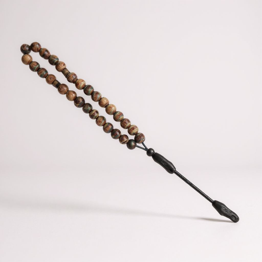 Bileklik Tespih Çekim Serisi (Ahşap Ceyt) 6mm