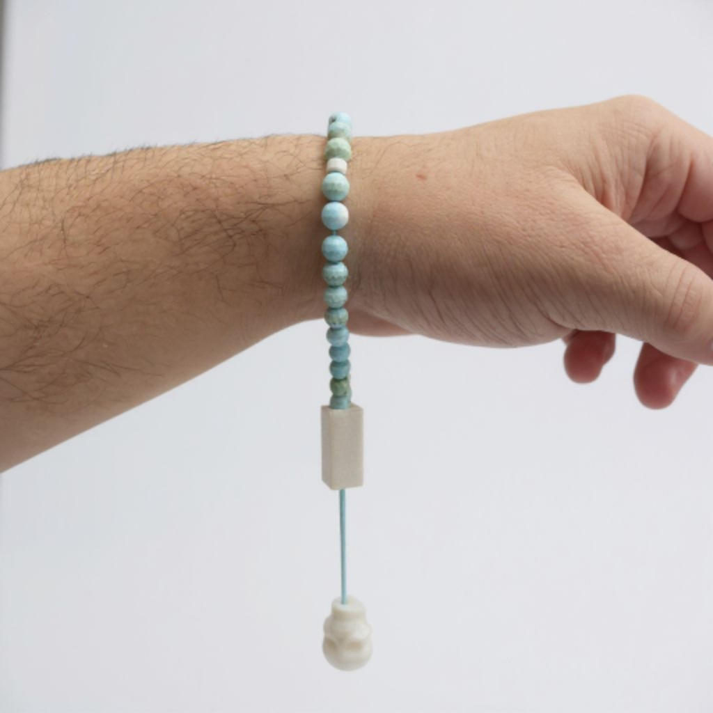 Bileklik Tespih Çekim Serisi (Aqua Turkuaz) 6 mm