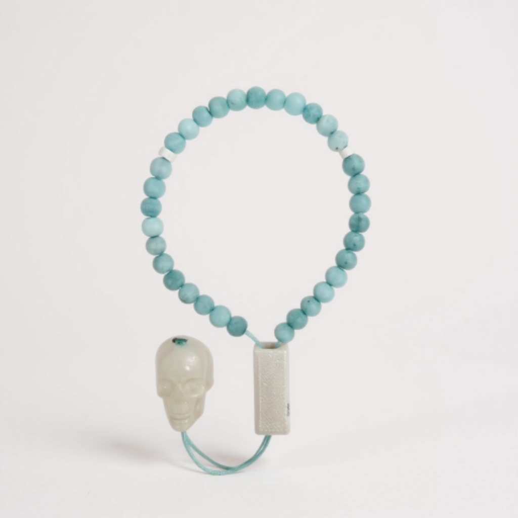 Bileklik Tespih Çekim Serisi (Mat Turkuaz Ceyt) 6 mm