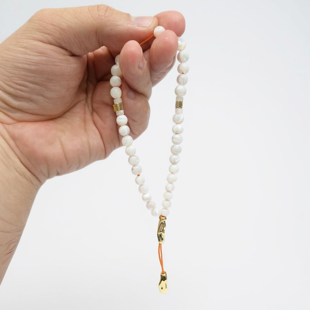 Bileklik Tespih Çekim Serisi (Sedef) 6mm