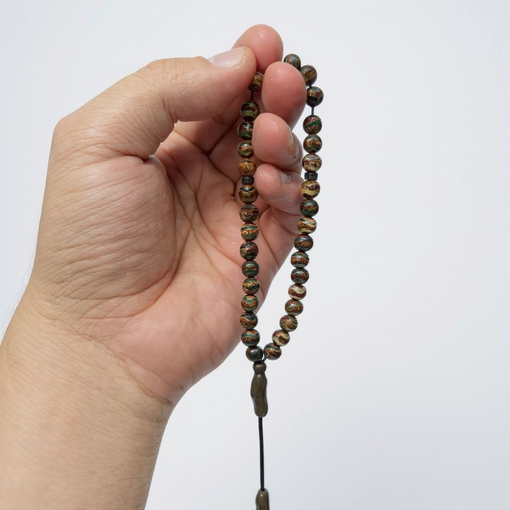 Bileklik Tespih Çekim Serisi (Ahşap Ceyt) 6mm