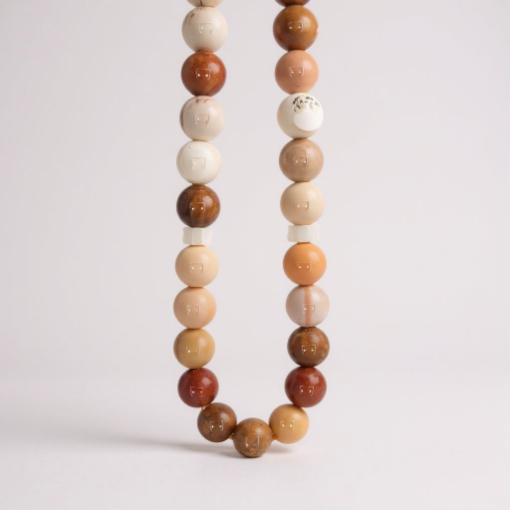 Bileklik Tespih Çekim Serisi (Turuncu Ceyt) 6 MM