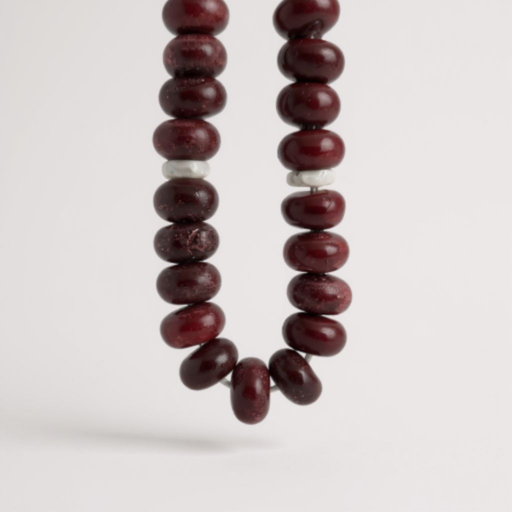 Bileklik Tespih Rondela Serisi (Yakut Ceyt) 8*5 mm