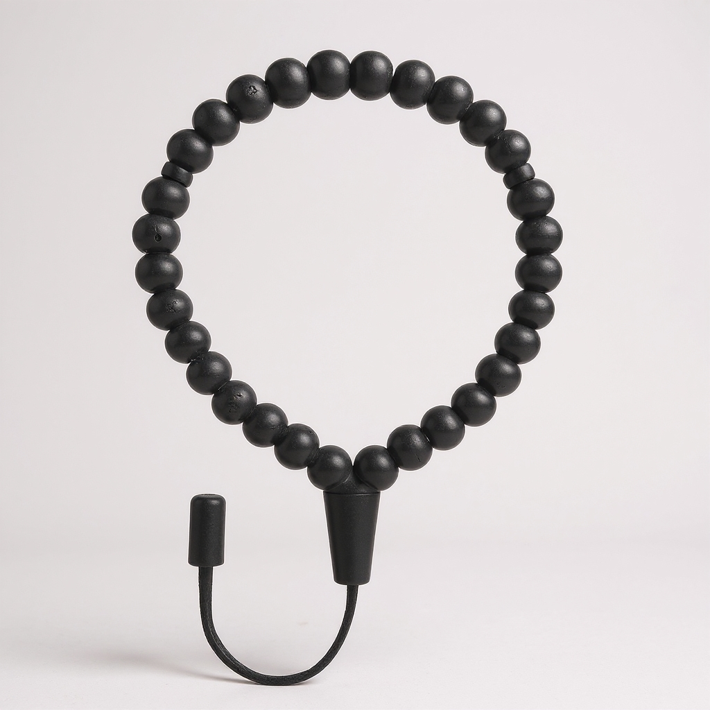 Bracelet Prayer Bead Set (Matte Black Onyx) 6 mm