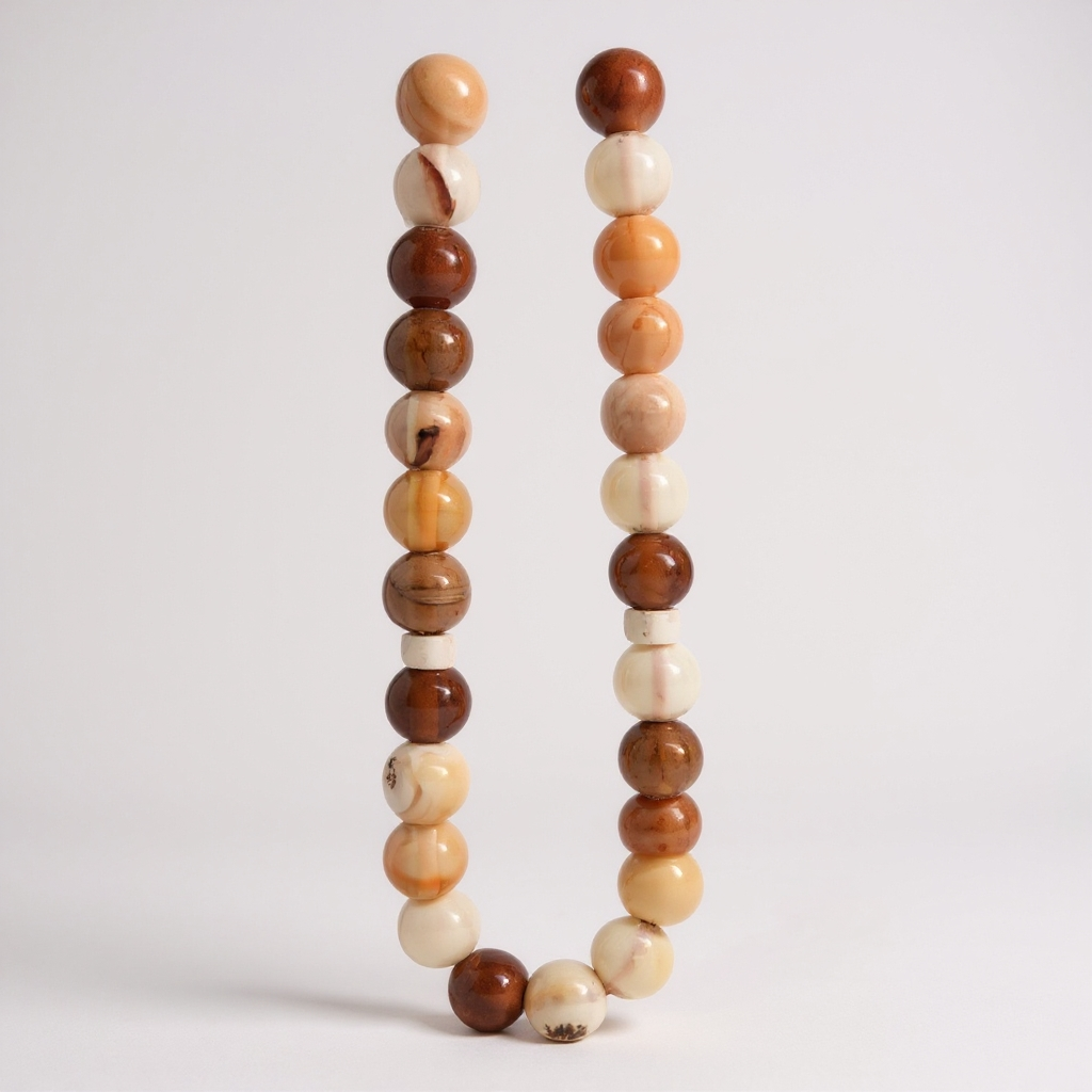 Bileklik Tespih Çekim Serisi (Turuncu Ceyt) 6 mm