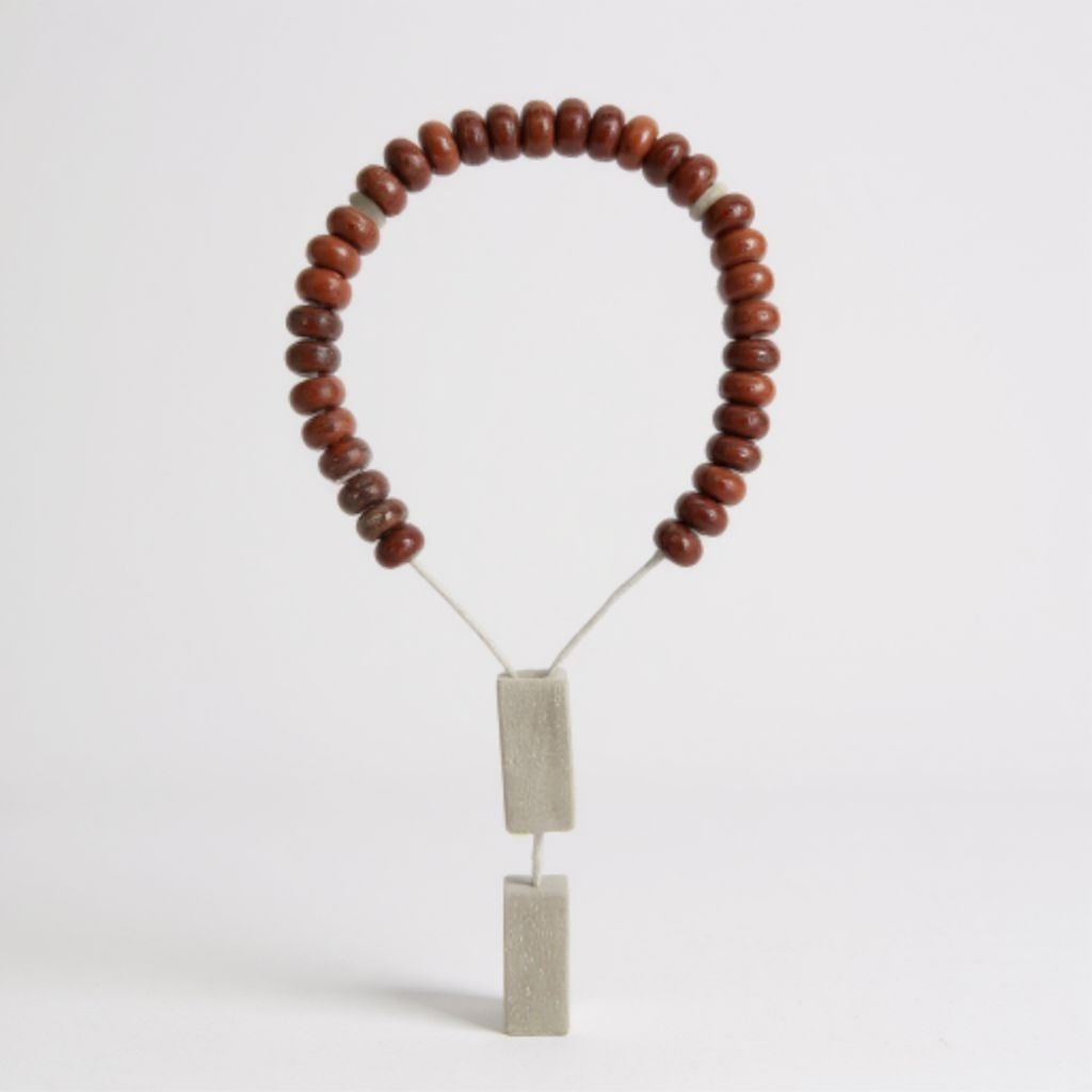 Bileklik Tespih Rondela Serisi (Kiremit Kuvars) 8*5 mm