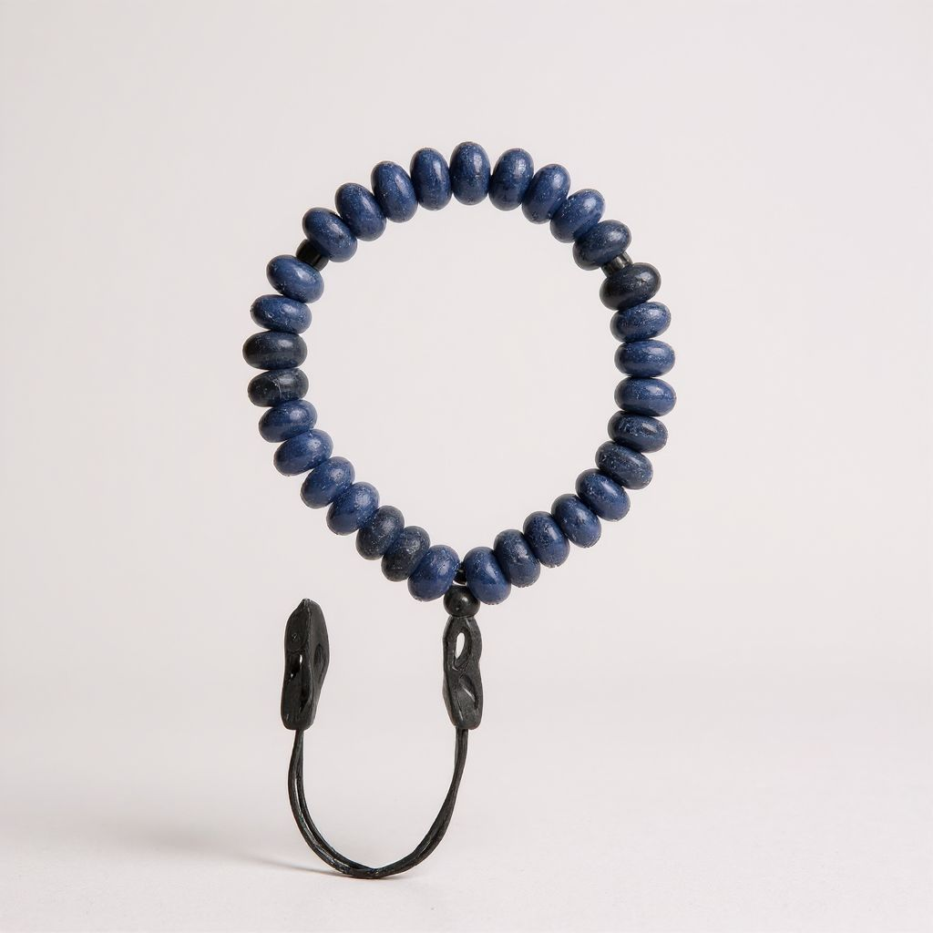 Bileklik Tespih Rondela Serisi (Lapis Kuvars) 8*5 mm