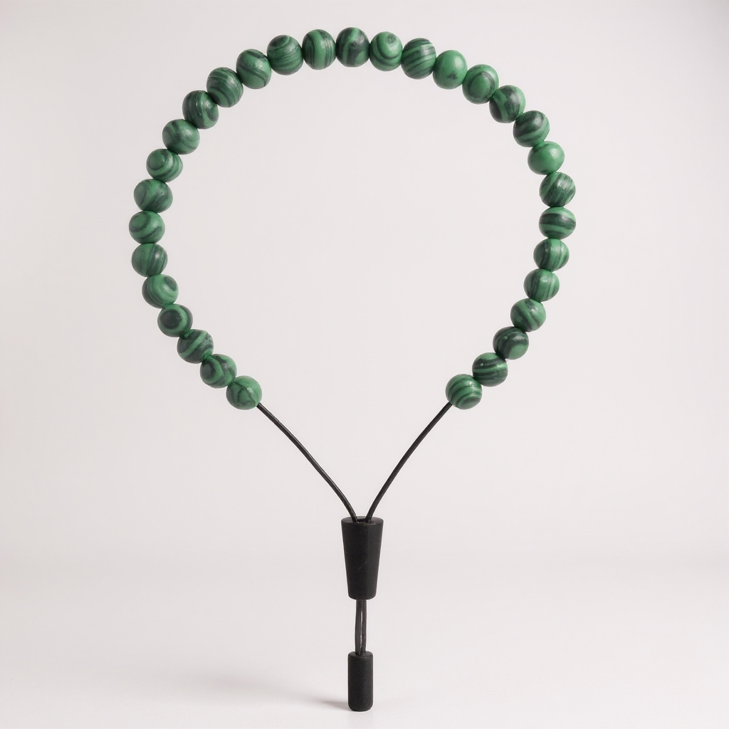 Gebetsperlen-Armbandset (Malachit) 6 mm