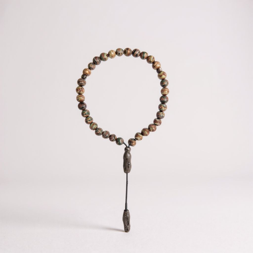 Bileklik Tespih Çekim Serisi (Ahşap Ceyt) 6mm