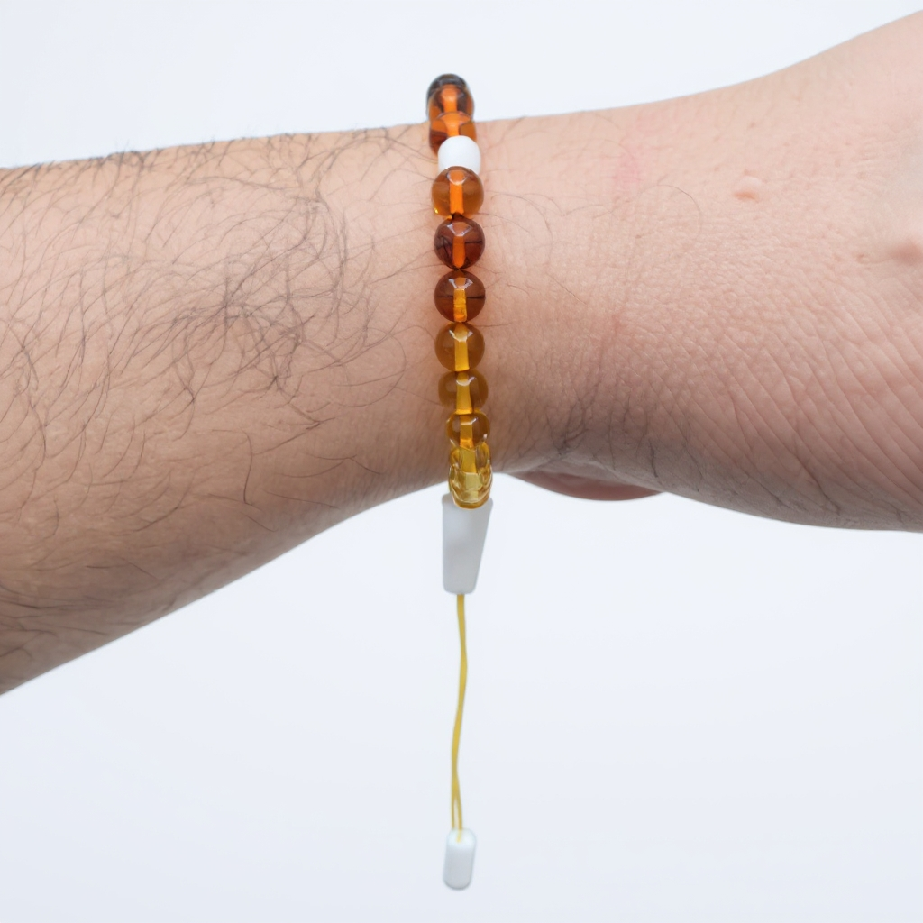 Armband-Gebetsperlen-Set (Bernstein) 5 mm