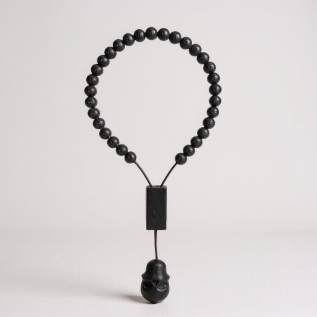 Bileklik Tespih Çekim Serisi (Siyah Parlak Oniks) 6 mm