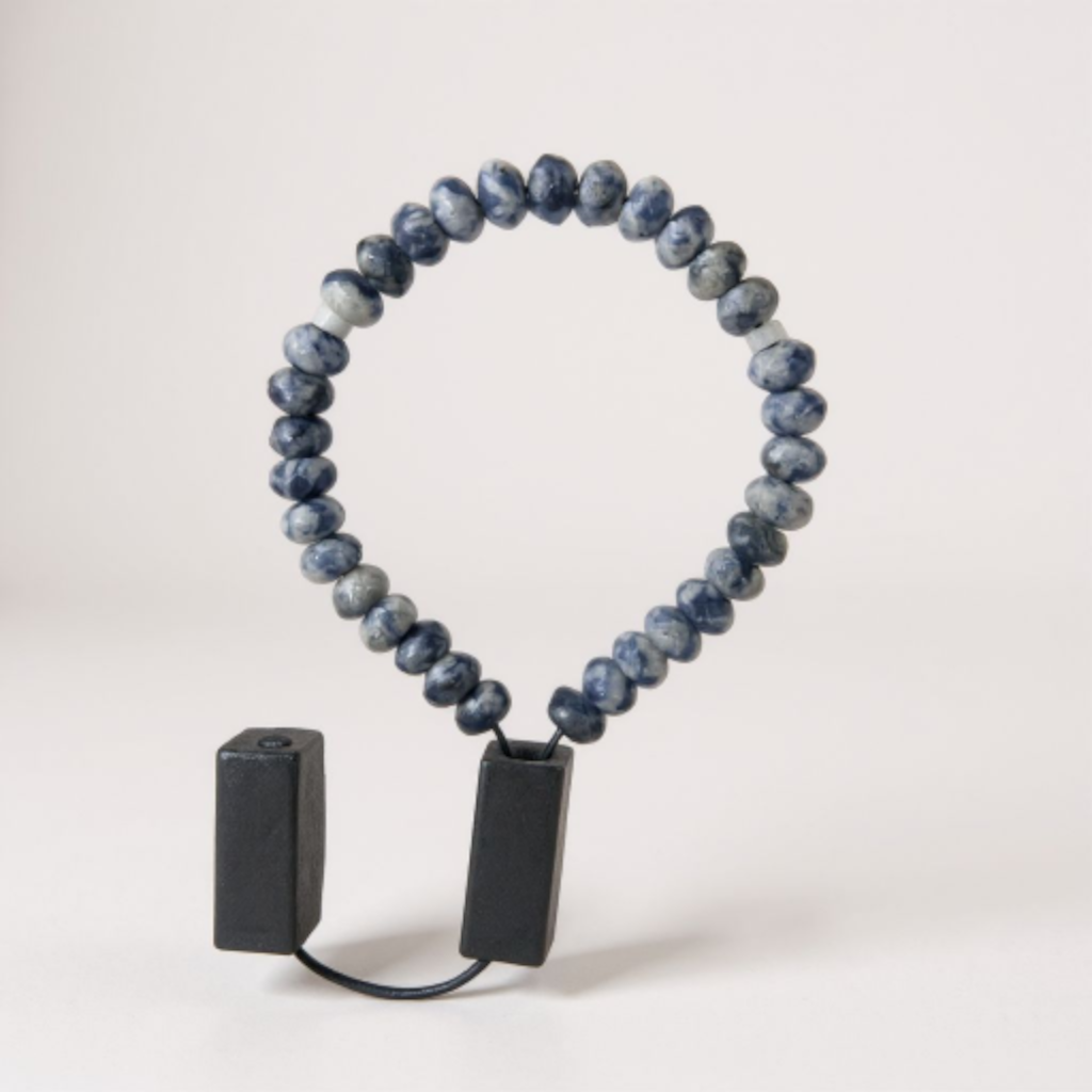 Bileklik Tespih Rondela Serisi (Sodalit) 8*5 mm