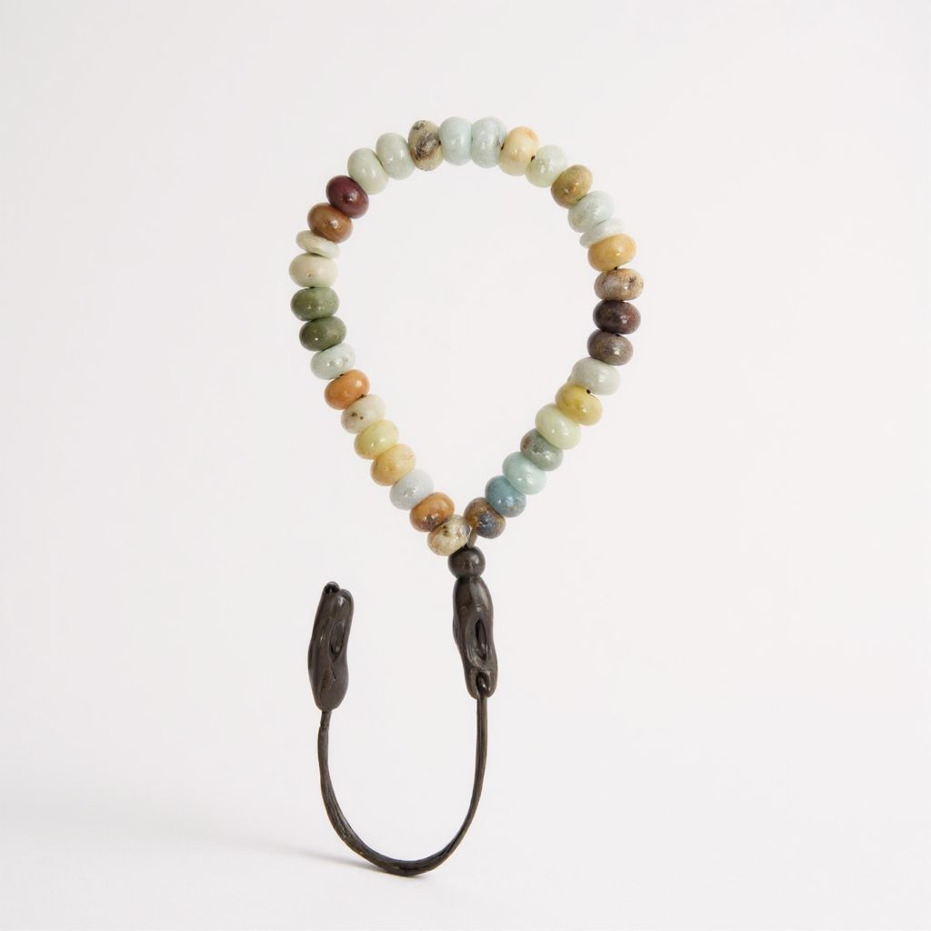 Bileklik Tespih Rondela Serisi (Amazonit) 7*4 mm