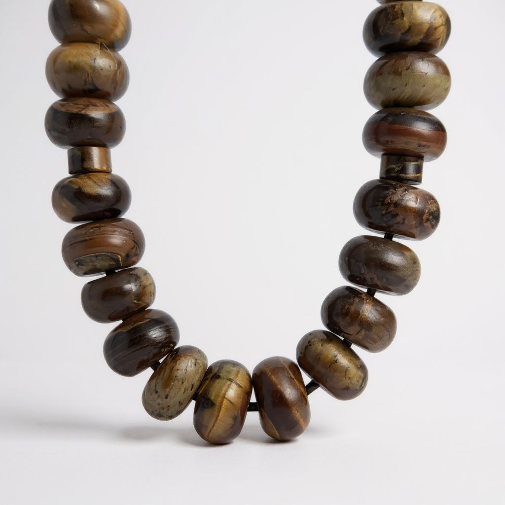 Bileklik Tespih Rondela Serisi (Kaplangözü) 8*5 mm